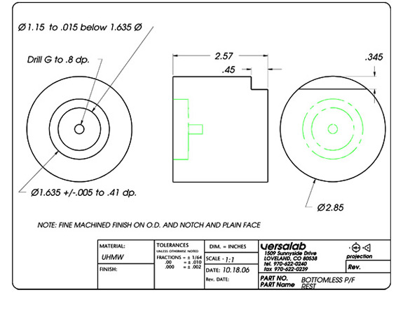 <b>Propack Espresso System Bottomless Portafilter Rest</b><span><br /> Designed by <b><a href='/success-stories/xenon-changes-designers-point-of-view/'>John Bicht</a></b> for <b>VersaLab</b> • Created in <a href='/3d-modeling/3d-modeling-xenon.html'>Xenon CAD & 3D Modeling Software</a></span>