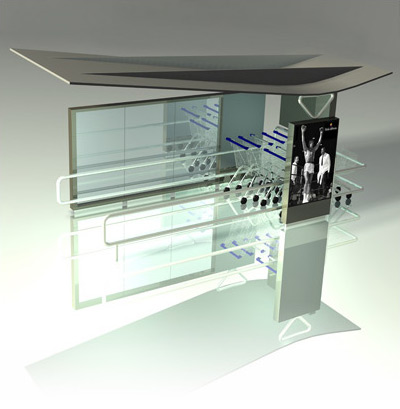 <b>Trolley Bay</b><span><br /> Designed by <b>Bert Lonsain</b> • Created in <a href='/3d-modeling/3d-modeling-cobalt.html'>Cobalt CAD & 3D Modeling Software</a></span>