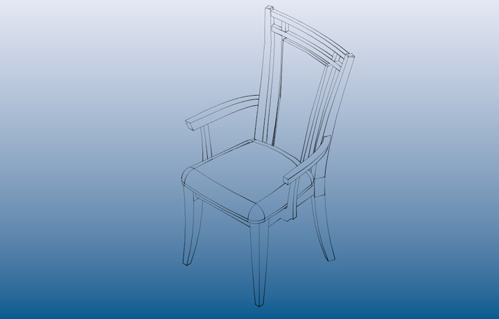 <b>Hand Drawn Sketch Rendering</b><span><br /> Designed by <b><a href='/success-stories/innovate-to-differentiate/'>Fred Puksta</a></b> for <b>Crown Point Cabinetry</b> • Created in <a href='/3d-modeling/3d-modeling-cobalt.html'>Cobalt CAD & 3D Modeling Software</a></span>